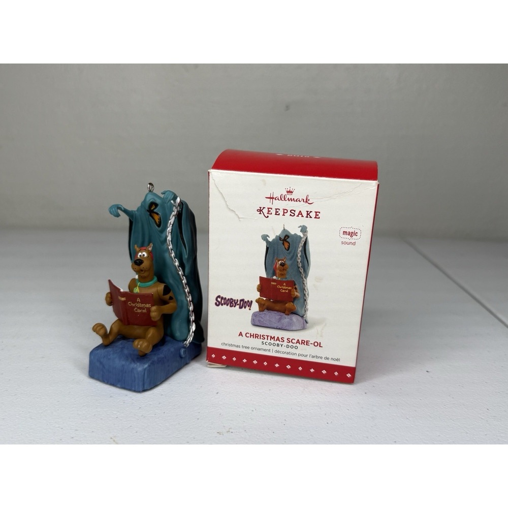 Hallmark Keepsake Scooby-Doo A Christmas Scare-Ol Magic Sound Christmas Ornament